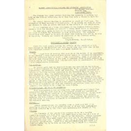 Massey Agricultural College Old Students Association newsletter, 1950