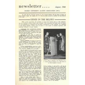 Massey University Alumni Association newsletter, August 1966