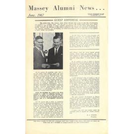 Massey Alumni News, June 1967