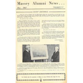 Massey Alumni News, December 1967
