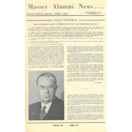 Massey Alumni News, April 1968