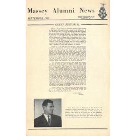 Massey Alumni News, September 1968