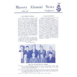 Massey Alumni News, August 1969