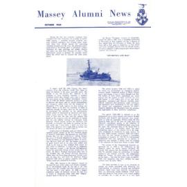Massey Alumni News, October 1969