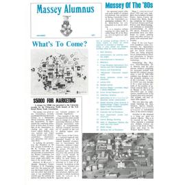 Massey Alumnus, October 1971