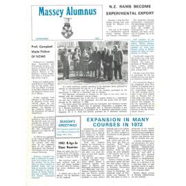 Massey Alumnus, December 1971