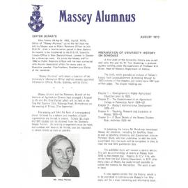 Massey Alumnus, August 1973