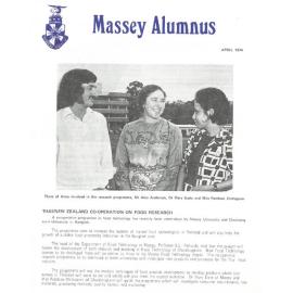 Massey Alumnus, April 1974