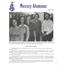 Massey Alumnus, March 1975