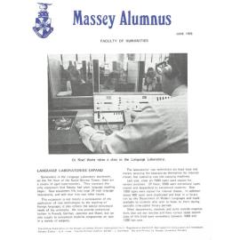 Massey Alumnus - Faculty of Humanities, June 1976