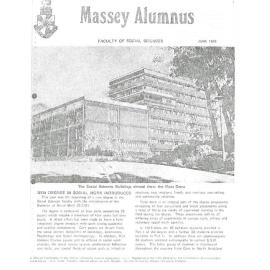Massey Alumnus - Faculty of Social Sciences, June 1976