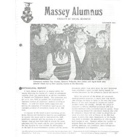 Massey Alumnus - Faculty of Social Sciences, November 1976