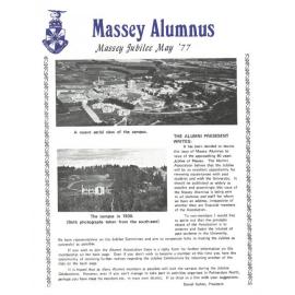Massey Alumnus - Massey Jubilee May ‘77, May 1977