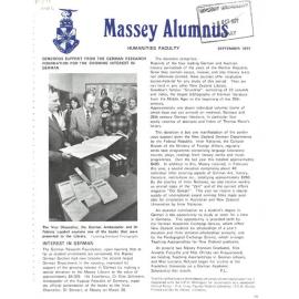 Massey Alumnus - Humanities Faculty, September 1977