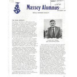 Massey Alumnus - Social Sciences Faculty, September 1977