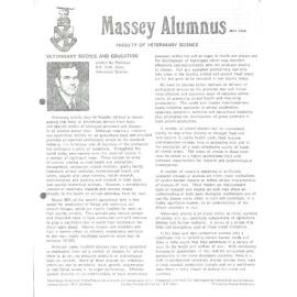Massey Alumnus - Faculty of Veterinary Science, May 1978