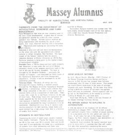 Massey Alumnus - Faculty of Agricultural and Horticultural Science, May 1979