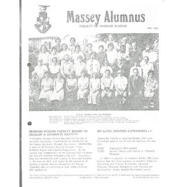 Massey Alumnus - Faculty of Business Studies, May 1979