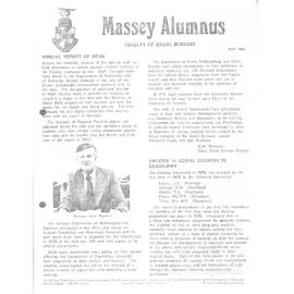 Massey Alumnus - Faculty of Social Sciences, May 1979