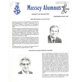 Massey Alumnus - Faculty of Education, December 1980