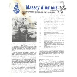 Massey Alumnus - Faculty of Food Science and Biotechnology, December 1980