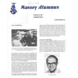 Massey Alumnus - Faculty of Humanities, June 1982