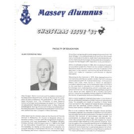 Massey Alumnus - Faculty of Education, December 1983