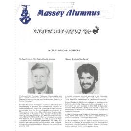 Massey Alumnus - Faculty of Social Science, December 1983