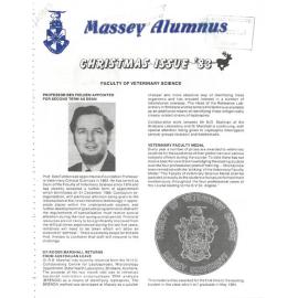 Massey Alumnus - Faculty of Veterinary Science, December 1983