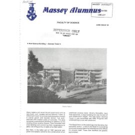 Massey Alumnus - Faculty of Science, June 1984