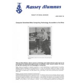 Massey Alumnus - Faculty of Social Sciences, June 1985