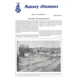 Massey Alumnus - Faculty of Technology, June 1985