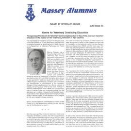 Massey Alumnus - Faculty of Veterinary Science, June 1985
