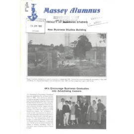 Massey Alumnus - Faculty of Business Studies, 1986