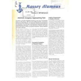 Massey Alumnus - Faculty of Science, 1986