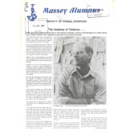 Massey Alumnus - Faculty of Social Sciences, 1986