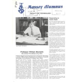 Massey Alumnus - Faculty of Technology, 1986