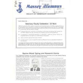 Massey Alumnus - Faculty of Veterinary Science, 1986