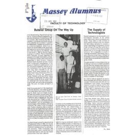 Massey Alumnus - Faculty of Technology, June 1987