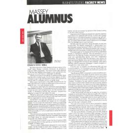 Massey Alumnus - Business Studies Faculty News, May 1988