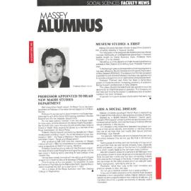 Massey Alumnus - Social Sciences Faculty News, December 1988
