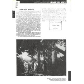 Massey Alumnus - University News, December 1988