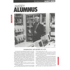 Massey Alumnus - Technology Faculty News, June 1989