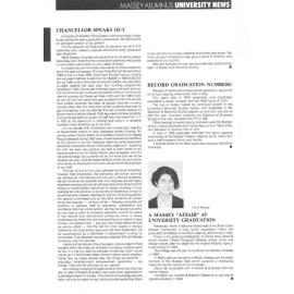 Massey Alumnus - University News, June 1989