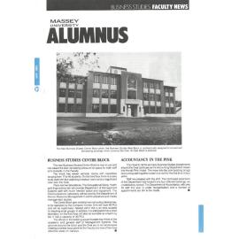Massey Alumnus - Business Studies Faculty News, May 1990