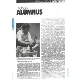 Massey Alumnus - Veterinary Science Faculty News, December 1990