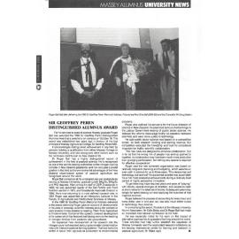 Massey Alumnus - University News, December 1990
