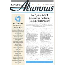 Massey Alumnus, Christmas Issue 1993