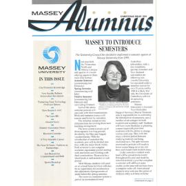 Massey Alumnus, Christmas Issue 1994