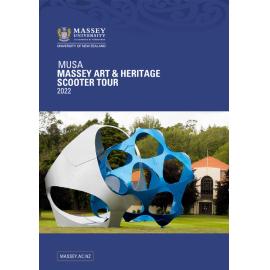 Massey University Students’ Association. Massey Art and Heritage Scooter Tour booklet, 2 March 2022